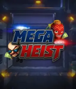 Step into the action-packed world of Mega Heist slot by Relax Gaming, showcasing quirky characters ready to execute a daring robbery. This graphic depicts the excitement of the heist with its dramatic logo and a mysterious vault backdrop. Ideal for players looking for a heist adventure, offering a thrilling gaming experience. 