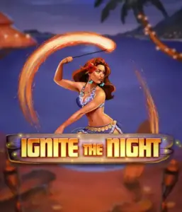 Experience the warmth of tropical evenings with Ignite the Night slot game by Relax Gaming, showcasing an idyllic ocean view and glowing fireflies. Enjoy the relaxing ambiance while chasing exciting rewards with symbols like guitars, lanterns, and fruity cocktails.